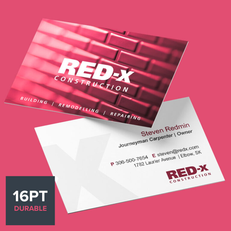 16pt Durable Business Cards