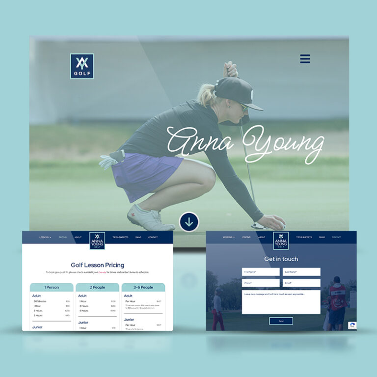 Anna Young Golf Website