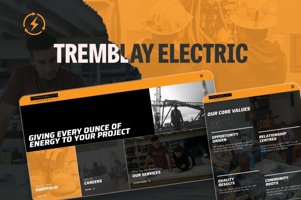 Tremblay Electric Project Highlight by Caracal Creative